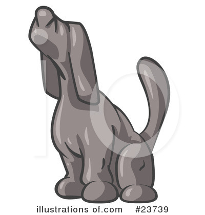 Royalty-Free (RF) Gray Collection Clipart Illustration by Leo Blanchette - Stock Sample #23739
