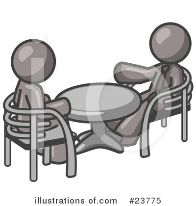 Royalty-Free (RF) Gray Collection Clipart Illustration by Leo Blanchette - Stock Sample #23775