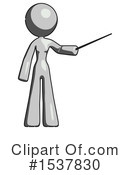 Gray Design Mascot Clipart #1537830 by Leo Blanchette