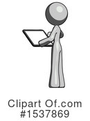 Gray Design Mascot Clipart #1537869 by Leo Blanchette