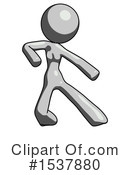 Gray Design Mascot Clipart #1537880 by Leo Blanchette