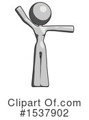 Gray Design Mascot Clipart #1537902 by Leo Blanchette