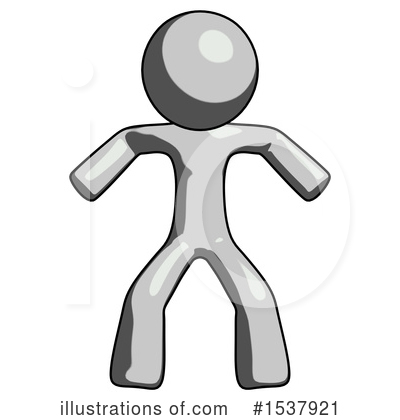 Royalty-Free (RF) Gray Design Mascot Clipart Illustration by Leo Blanchette - Stock Sample #1537921
