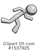 Gray Design Mascot Clipart #1537925 by Leo Blanchette