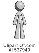 Gray Design Mascot Clipart #1537940 by Leo Blanchette