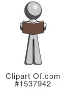 Gray Design Mascot Clipart #1537942 by Leo Blanchette