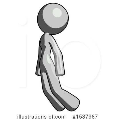 Royalty-Free (RF) Gray Design Mascot Clipart Illustration by Leo Blanchette - Stock Sample #1537967