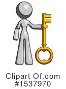 Gray Design Mascot Clipart #1537970 by Leo Blanchette