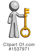 Gray Design Mascot Clipart #1537971 by Leo Blanchette
