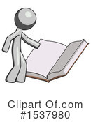 Gray Design Mascot Clipart #1537980 by Leo Blanchette
