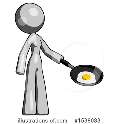 Royalty-Free (RF) Gray Design Mascot Clipart Illustration by Leo Blanchette - Stock Sample #1538033