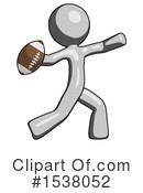Gray Design Mascot Clipart #1538052 by Leo Blanchette