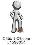 Gray Design Mascot Clipart #1538054 by Leo Blanchette