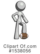 Gray Design Mascot Clipart #1538056 by Leo Blanchette