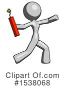 Gray Design Mascot Clipart #1538068 by Leo Blanchette