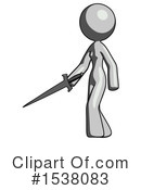 Gray Design Mascot Clipart #1538083 by Leo Blanchette
