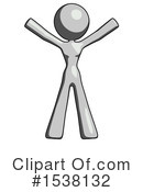 Gray Design Mascot Clipart #1538132 by Leo Blanchette