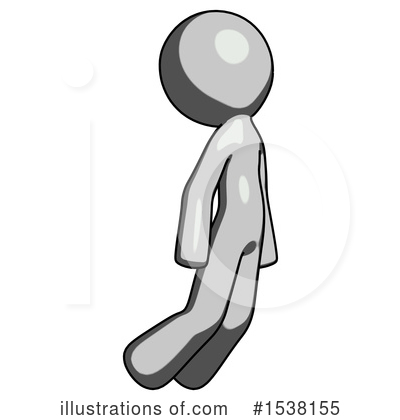 Royalty-Free (RF) Gray Design Mascot Clipart Illustration by Leo Blanchette - Stock Sample #1538155