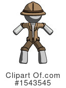 Gray Design Mascot Clipart #1543545 by Leo Blanchette