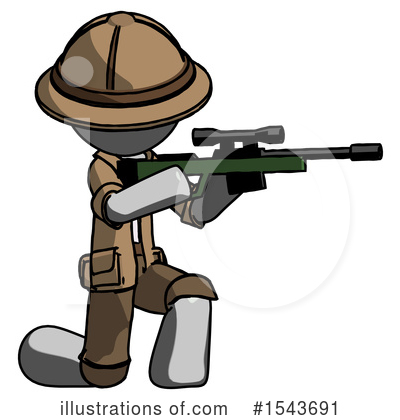 Royalty-Free (RF) Gray Design Mascot Clipart Illustration by Leo Blanchette - Stock Sample #1543691