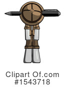 Gray Design Mascot Clipart #1543718 by Leo Blanchette