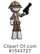 Gray Design Mascot Clipart #1543727 by Leo Blanchette