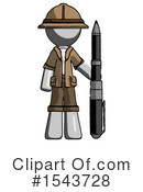 Gray Design Mascot Clipart #1543728 by Leo Blanchette