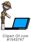 Gray Design Mascot Clipart #1543747 by Leo Blanchette