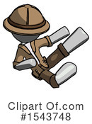 Gray Design Mascot Clipart #1543748 by Leo Blanchette