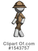 Gray Design Mascot Clipart #1543757 by Leo Blanchette