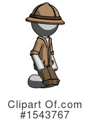 Gray Design Mascot Clipart #1543767 by Leo Blanchette