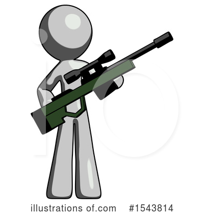 Royalty-Free (RF) Gray Design Mascot Clipart Illustration by Leo Blanchette - Stock Sample #1543814