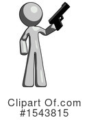 Gray Design Mascot Clipart #1543815 by Leo Blanchette