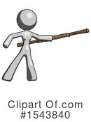Gray Design Mascot Clipart #1543840 by Leo Blanchette