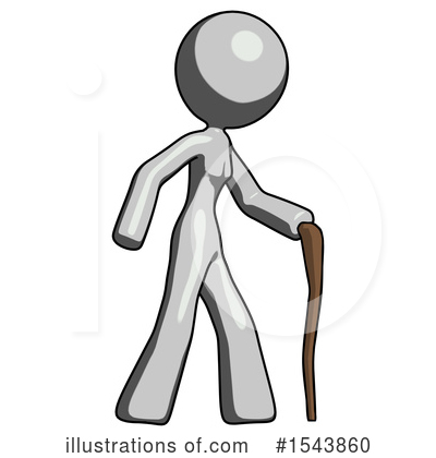 Royalty-Free (RF) Gray Design Mascot Clipart Illustration by Leo Blanchette - Stock Sample #1543860