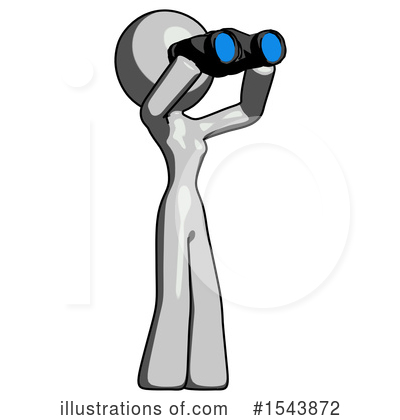 Royalty-Free (RF) Gray Design Mascot Clipart Illustration by Leo Blanchette - Stock Sample #1543872