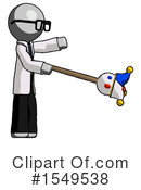 Gray Design Mascot Clipart #1549538 by Leo Blanchette