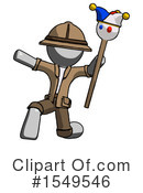 Gray Design Mascot Clipart #1549546 by Leo Blanchette