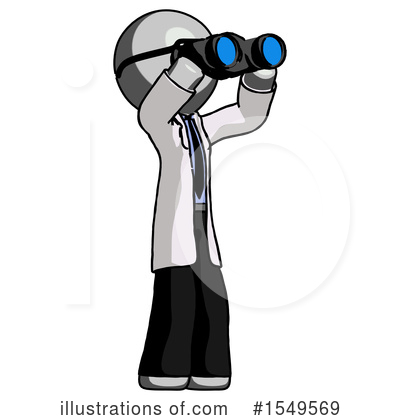 Royalty-Free (RF) Gray Design Mascot Clipart Illustration by Leo Blanchette - Stock Sample #1549569