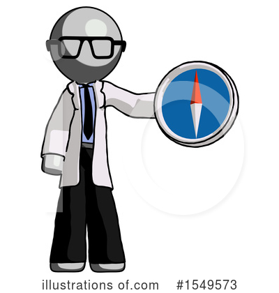 Royalty-Free (RF) Gray Design Mascot Clipart Illustration by Leo Blanchette - Stock Sample #1549573