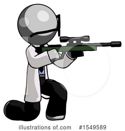 Royalty-Free (RF) Gray Design Mascot Clipart Illustration by Leo Blanchette - Stock Sample #1549589