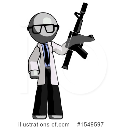 Royalty-Free (RF) Gray Design Mascot Clipart Illustration by Leo Blanchette - Stock Sample #1549597