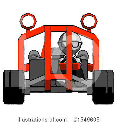 Royalty-Free (RF) Gray Design Mascot Clipart Illustration by Leo Blanchette - Stock Sample #1549605