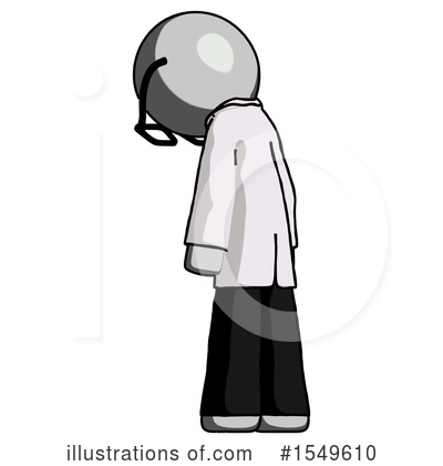 Royalty-Free (RF) Gray Design Mascot Clipart Illustration by Leo Blanchette - Stock Sample #1549610