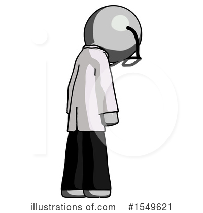 Royalty-Free (RF) Gray Design Mascot Clipart Illustration by Leo Blanchette - Stock Sample #1549621