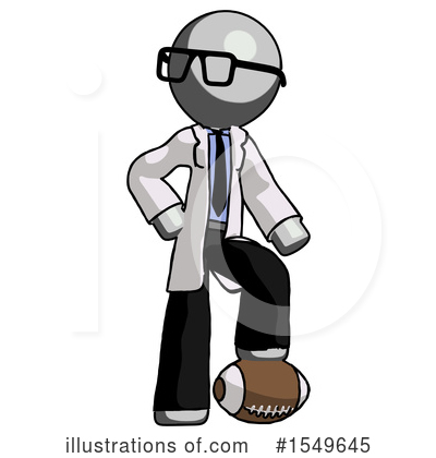 Royalty-Free (RF) Gray Design Mascot Clipart Illustration by Leo Blanchette - Stock Sample #1549645