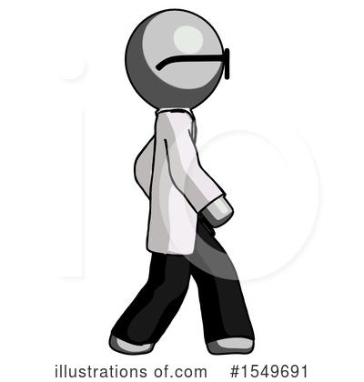Royalty-Free (RF) Gray Design Mascot Clipart Illustration by Leo Blanchette - Stock Sample #1549691