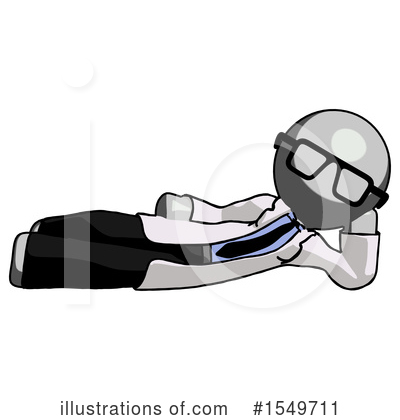 Royalty-Free (RF) Gray Design Mascot Clipart Illustration by Leo Blanchette - Stock Sample #1549711