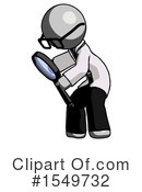 Gray Design Mascot Clipart #1549732 by Leo Blanchette