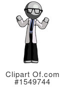 Gray Design Mascot Clipart #1549744 by Leo Blanchette